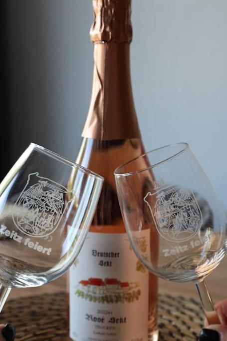 Ferienwohnung Weingut Lahmer August Kretzschau Zewnętrze zdjęcie